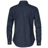 Dressad denimskjorta dam Finess