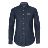 Dressad denimskjorta dam Finess