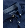 Dressad denimskjorta Herr Finess